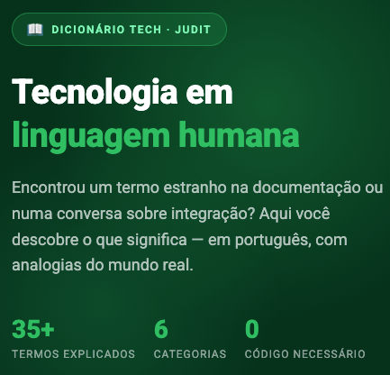 Dicionario de tecnologia para não tecnicos